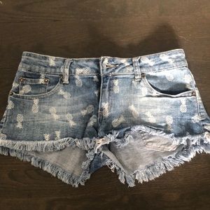 jean shorts